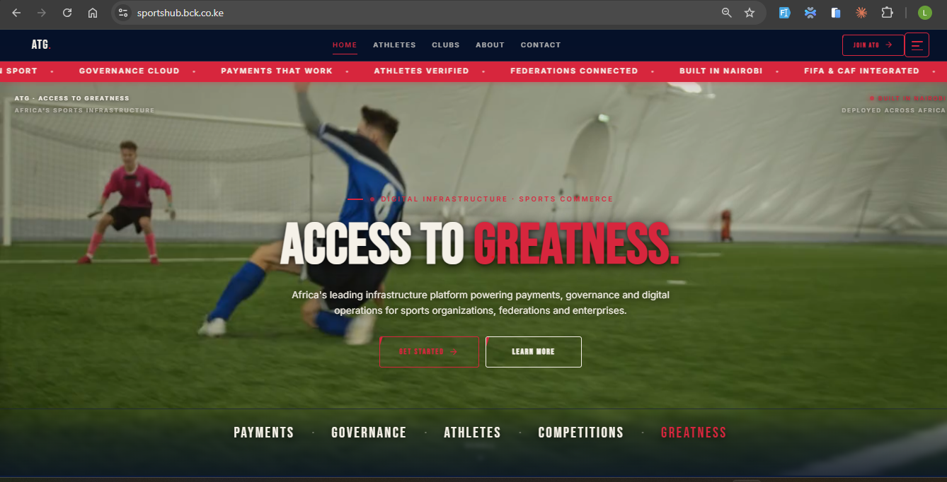 ATG — Access to Greatness