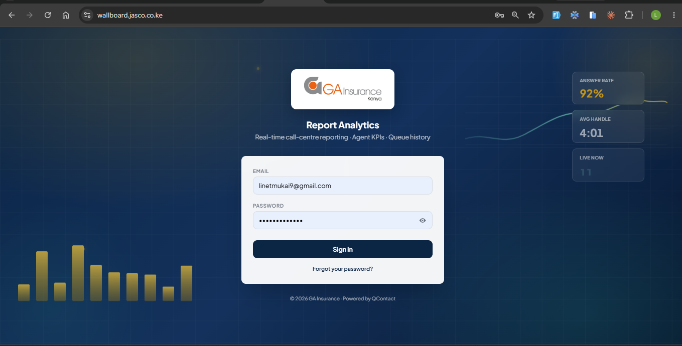 GA Insurance Report Analytics